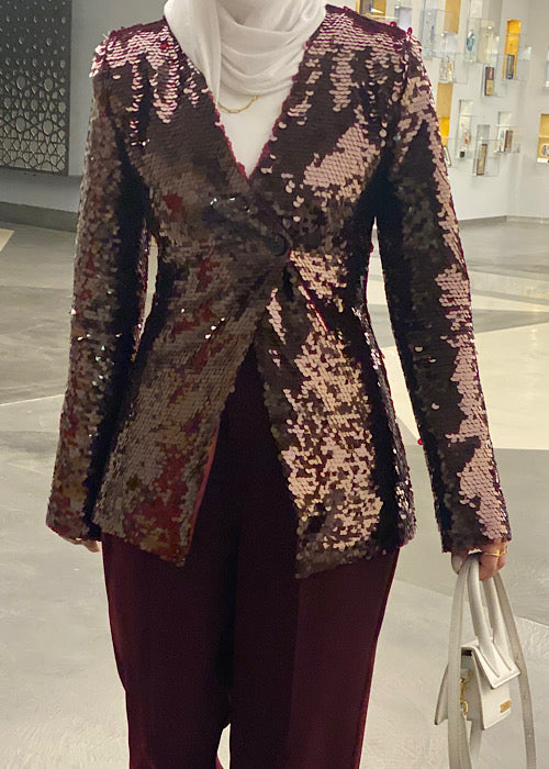 Sequin Blazer
