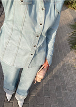 Load image into Gallery viewer, Lightwash denim set
