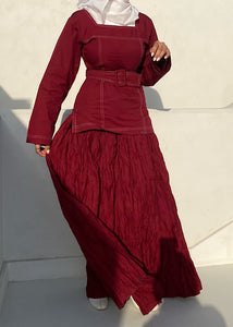 Maroon set