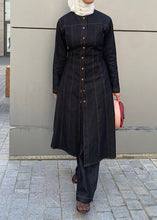 Load image into Gallery viewer, Black Denim Set
