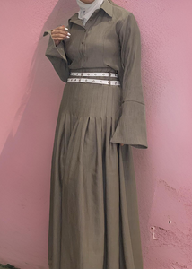 Double belt Skirt/Set