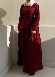 Maroon set