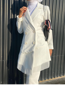 Mesh blazer