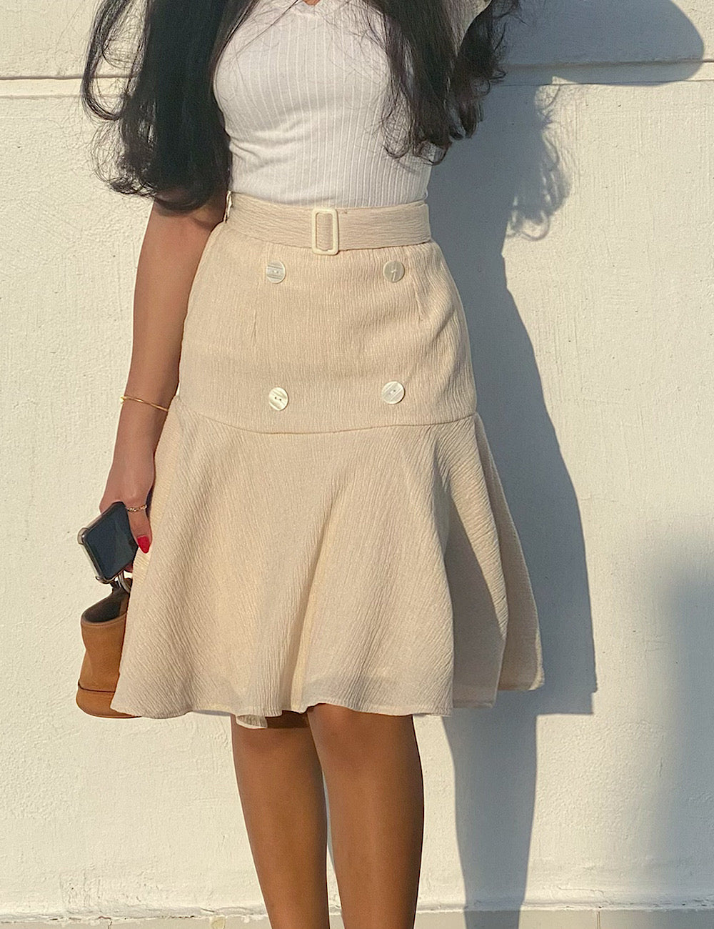 Ruffled Skirt